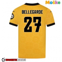 Moške Nogometnih dresov Wolves Jean-Ricner Bellegarde #27 Domači 2025-26 Kratki rokavi